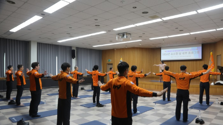 춘천소방서 ‘소소한 날’ 요가 프로그램 운영