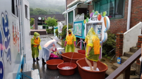 철원소방서, 악천후 속에서도 복구잡업 및 추가피해 방지에 전념