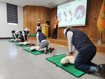 철원소방서, 한탄강 세계지질공원 해설사 소방안전교육