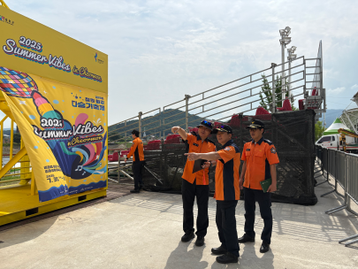 철원소방서, 다슬기축제 대비 관서장 안전 점검