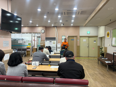 철원소방서, 철원병원 화재안전 교육 실시