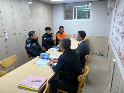 동해소방서, 설 명절 대비 화재취약대상 현장 행정지도 실시