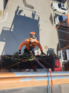 인제소방서, 4월 1주 자체훈련