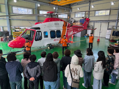 춘천 응급처치 전문의용소방대 방문