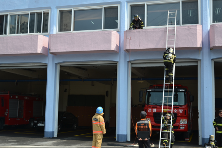 상반기 소방전술훈련 평가 실시