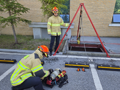 맨홀·밀폐공간 사고 대비 훈련 실시!