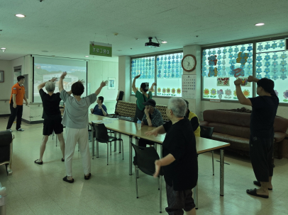 어르신 건강·안전을 위한 아리119랑 CPR 체조 홍보!