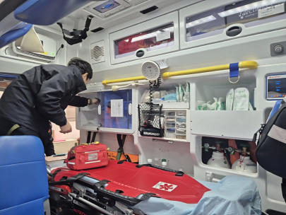 양구소방서, 설명정 대비 구급업무 운영실태 점검 실시